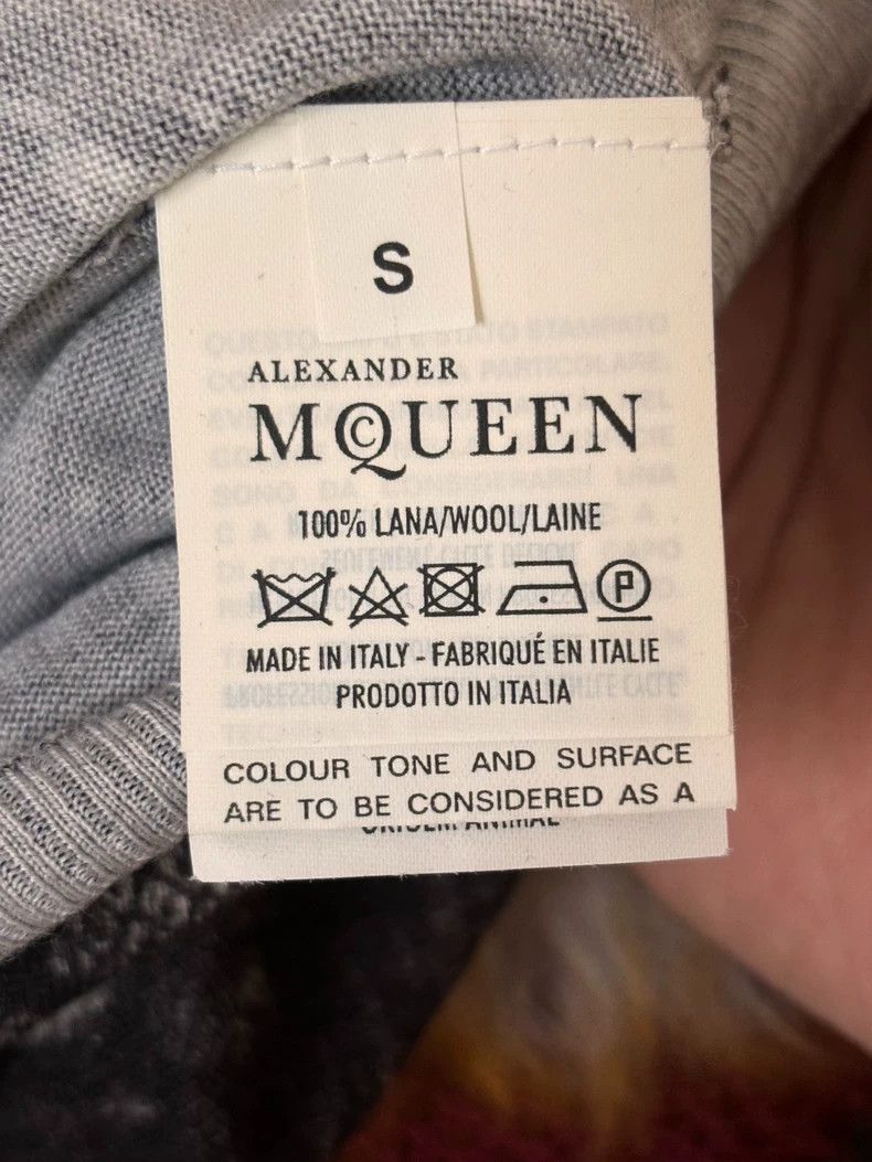 Alexander McQueen McQueen Black Wool Sweater with Snake Print Size US M / EU 48-50 / 2 - 6 Thumbnail