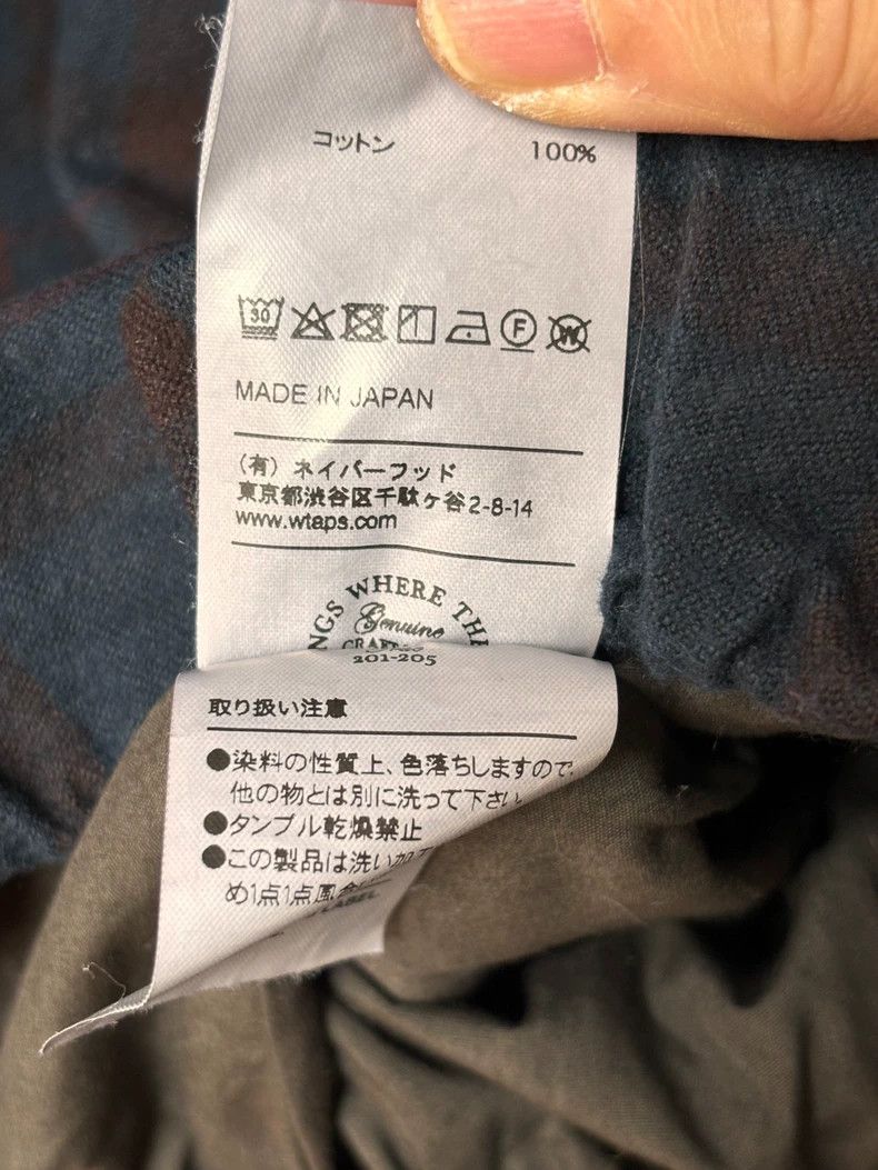 Wtaps wtaps 17ss Frock Jacket Dark Plaid Size US L / EU 52-54 / 3 - 7 Thumbnail
