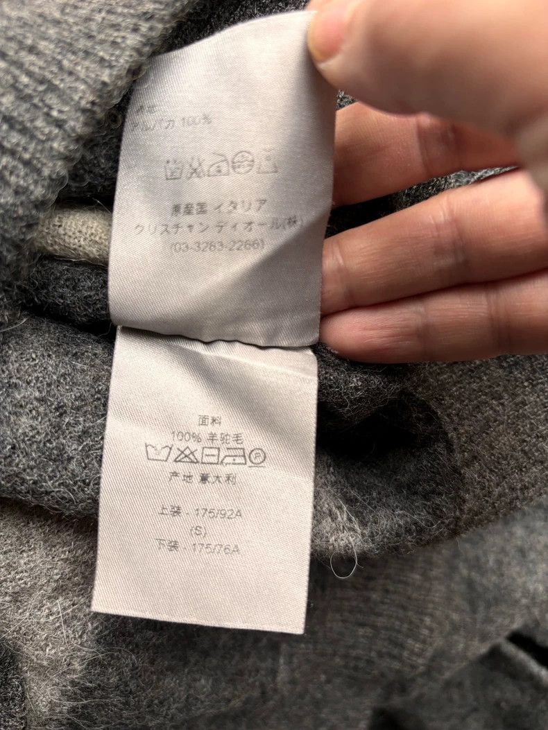 Dior Dior Alpaca Wool Sweater with Dove Design Size US S / EU 44-46 / 1 - 6 Thumbnail
