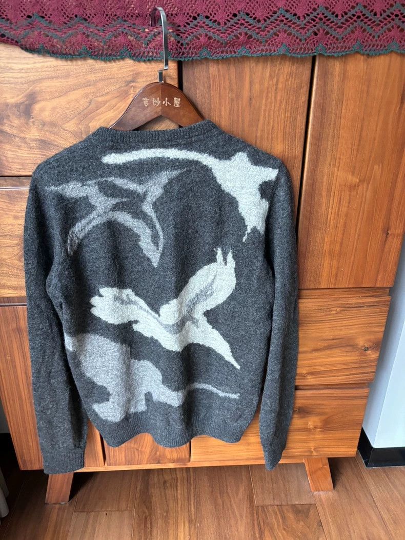 Dior Dior Alpaca Wool Sweater with Dove Design Size US S / EU 44-46 / 1 - 2 Thumbnail