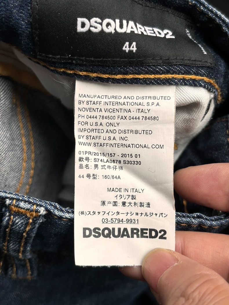 Dsquared2 Dsquared2 Men's Jeans Size 44 Italy Size US 44 / EU 60 - 5 Thumbnail