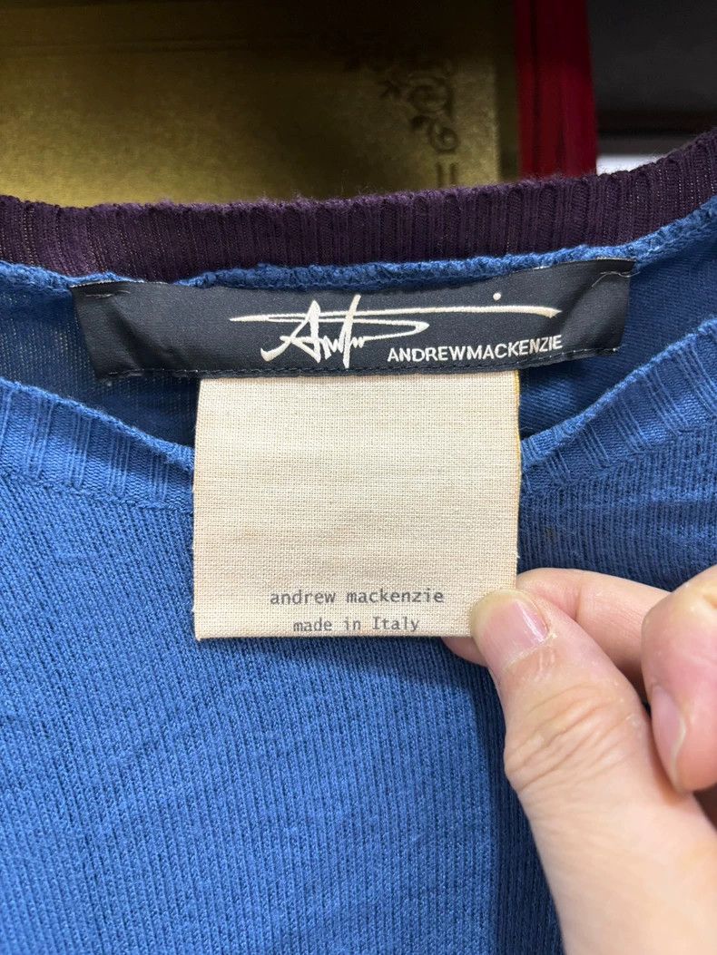 Andrew Mackenzie Andrew Mackenzie Long Sleeve Blue Top Size US M / EU 48-50 / 2 - 4 Thumbnail