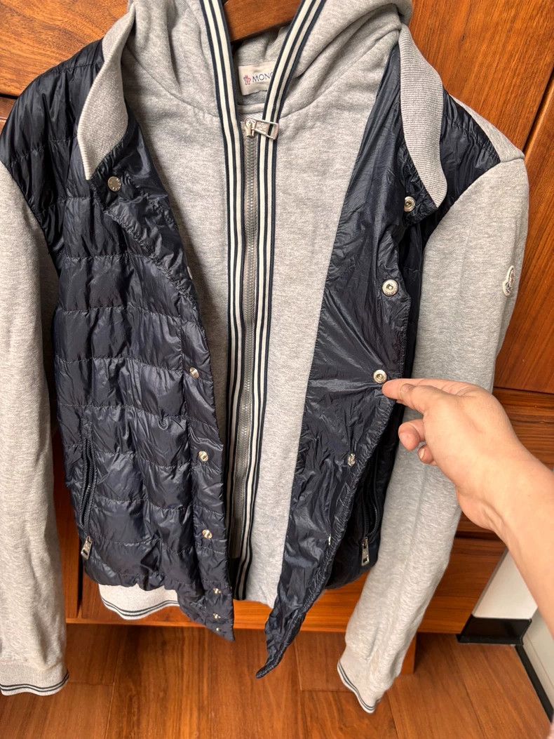 Moncler Moncler Padded Jacket with Hoodie and Sleeves Size US M / EU 48-50 / 2 - 3 Thumbnail