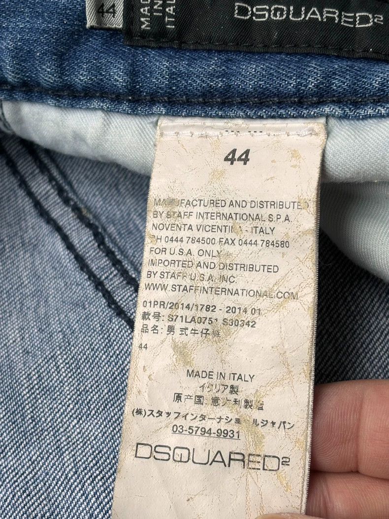 Dsquared2 Dsquared2 Men's Size 44 Distressed Denim Jeans Size US 44 / EU 60 - 7 Thumbnail