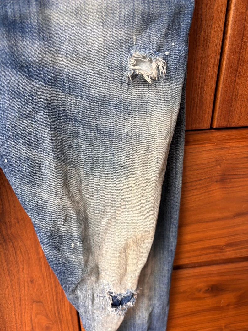 Dsquared2 Dsquared2 Men's Size 44 Distressed Denim Jeans Size US 44 / EU 60 - 4 Thumbnail