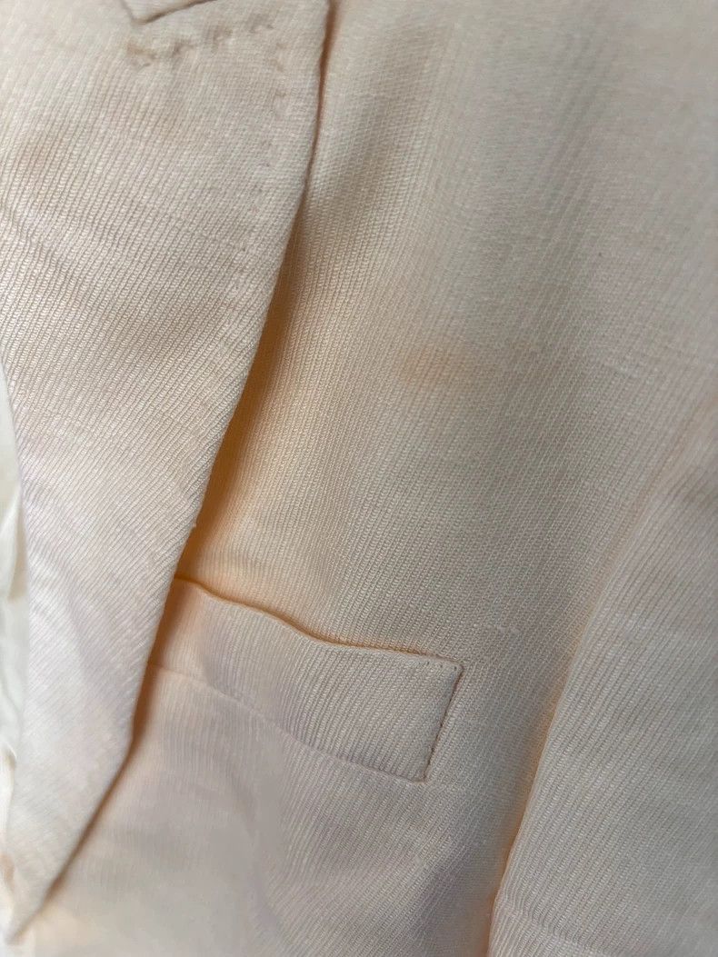 Emporio Armani EA Armani Linen Blazer Made in Italy Size US M / EU 48-50 / 2 - 3 Thumbnail