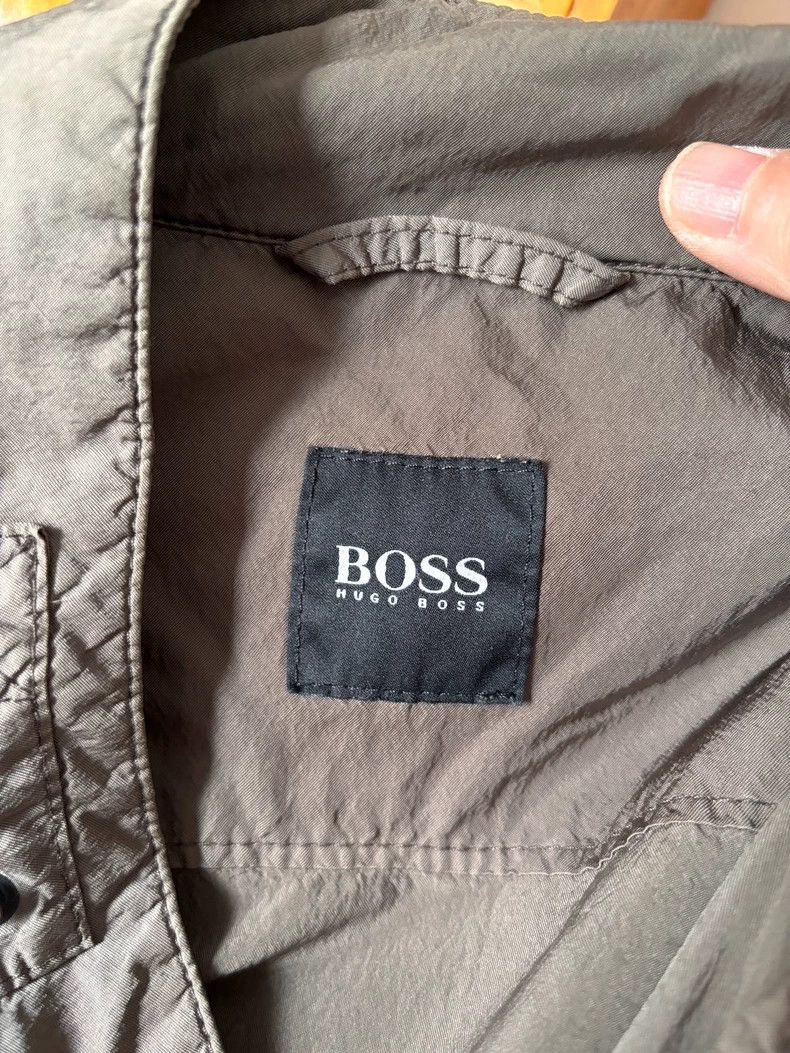 Emporio Armani Boss Lightweight Jacket in Gray Size US L / EU 52-54 / 3 - 3 Thumbnail