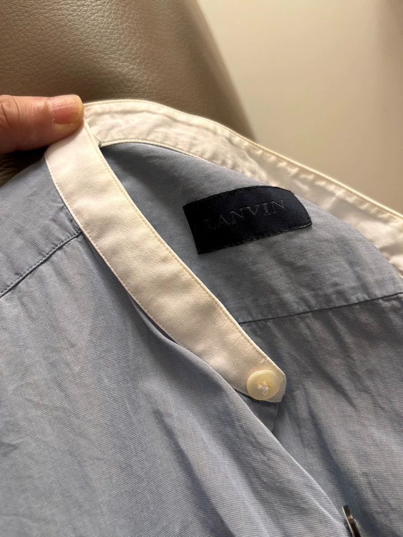 Lanvin Lanvin Long Sleeve Shirt with Slight Yellowing Size US M / EU 48-50 / 2 - 7 Thumbnail