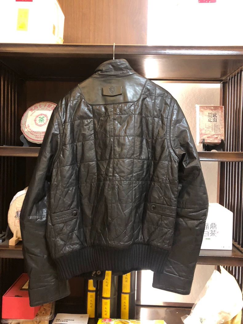 Gucci Gucci Leather Jacket Size 50 Italian Made Size US L / EU 52-54 / 3 - 2 Thumbnail
