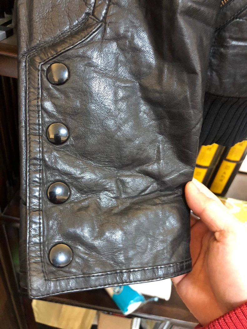 Gucci Gucci Leather Jacket Size 50 Italian Made Size US L / EU 52-54 / 3 - 4 Thumbnail