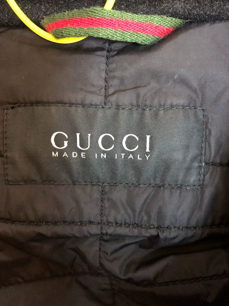 Gucci Gucci Leather Jacket Size 50 Italian Made Size US L / EU 52-54 / 3 - 7 Thumbnail