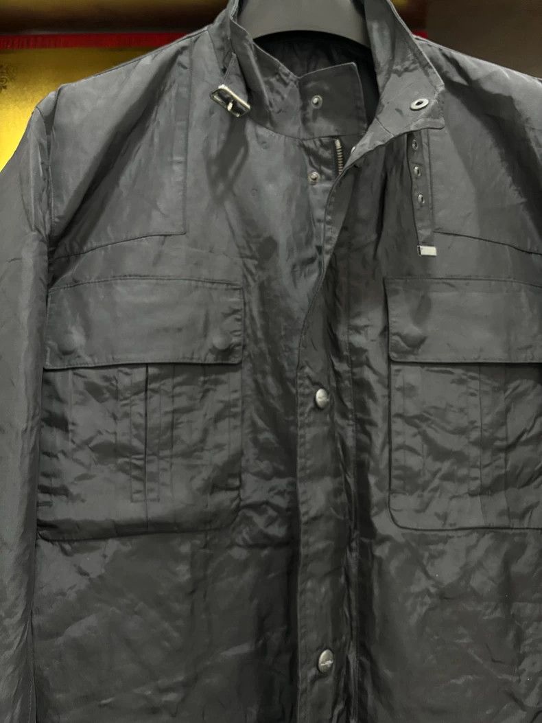 Jil Sander Jil Sander Black Windbreaker Coat Size US L / EU 52-54 / 3 - 3 Thumbnail