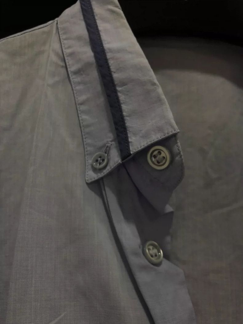 Dior Dior Long Sleeve Light Blue Shirt Size US XS / EU 42 / 0 - 3 Thumbnail