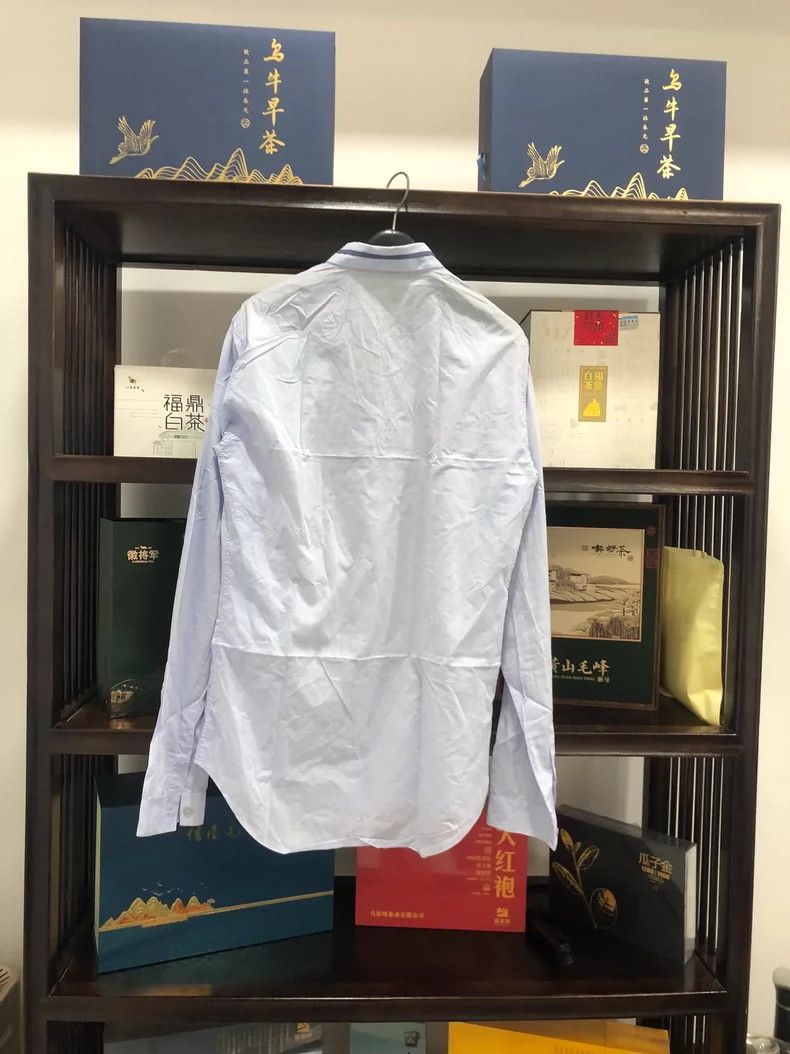 Dior Dior Long Sleeve Light Blue Shirt Size US XS / EU 42 / 0 - 2 Thumbnail