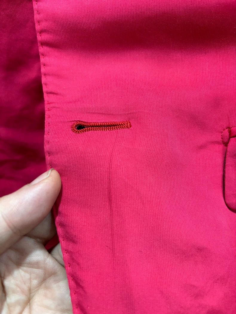 Lanvin Lanvin Pink Suit Jacket with Silk-like Fabric Size US L / EU 52-54 / 3 - 7 Thumbnail