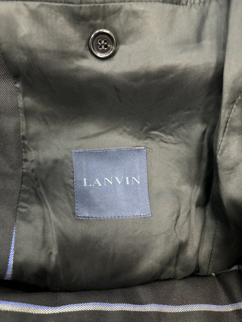 Lanvin Lanvin Wool Single Button Striped Suit Size US L / EU 52-54 / 3 - 4 Thumbnail