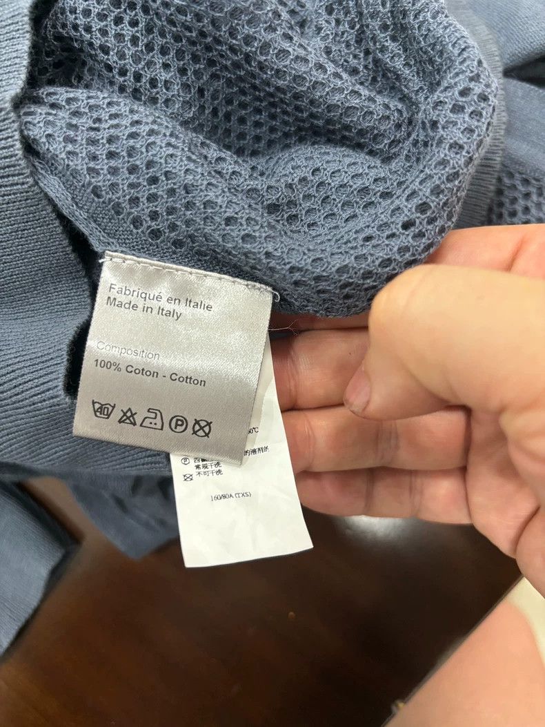 Dior Dior Casual Cardigan in Gray with Flaw Size US XS / EU 42 / 0 - 5 Thumbnail