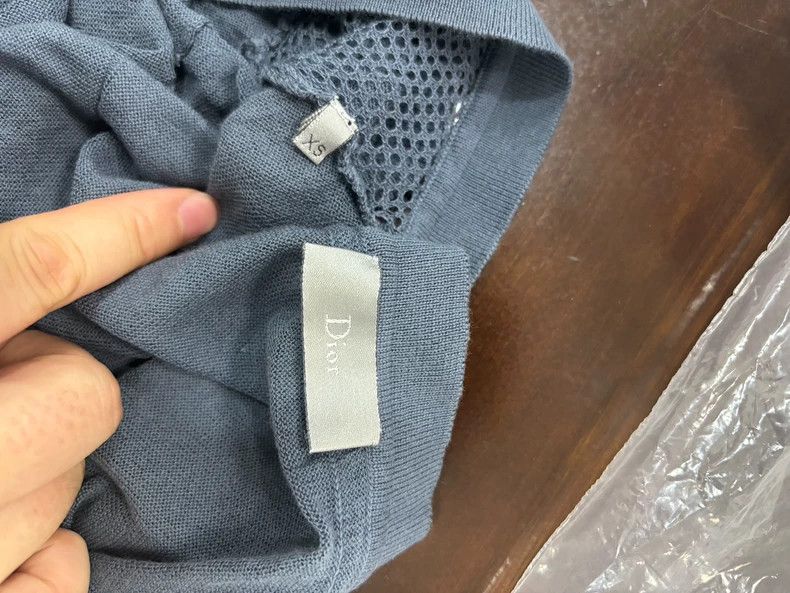 Dior Dior Casual Cardigan in Gray with Flaw Size US XS / EU 42 / 0 - 4 Thumbnail