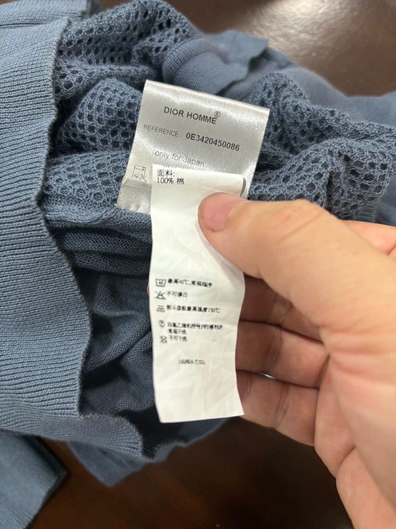 Dior Dior Casual Cardigan in Gray with Flaw Size US XS / EU 42 / 0 - 6 Thumbnail