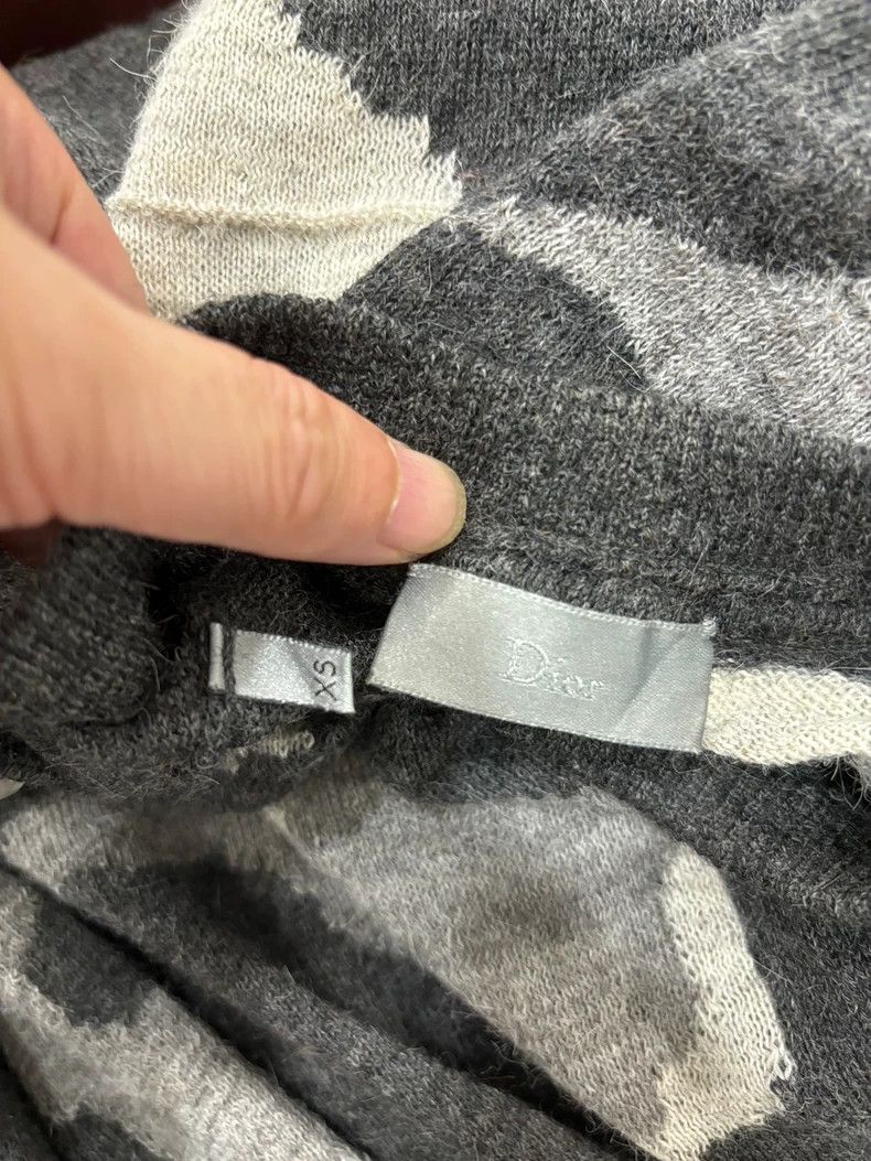 Dior Dior Alpaca Sweater with Bird Design Size US XS / EU 42 / 0 - 3 Thumbnail