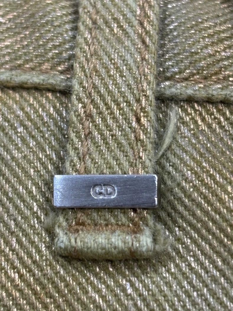 Dior Dior Gold Denim Trousers Size 29 Size US 29 - 5 Thumbnail