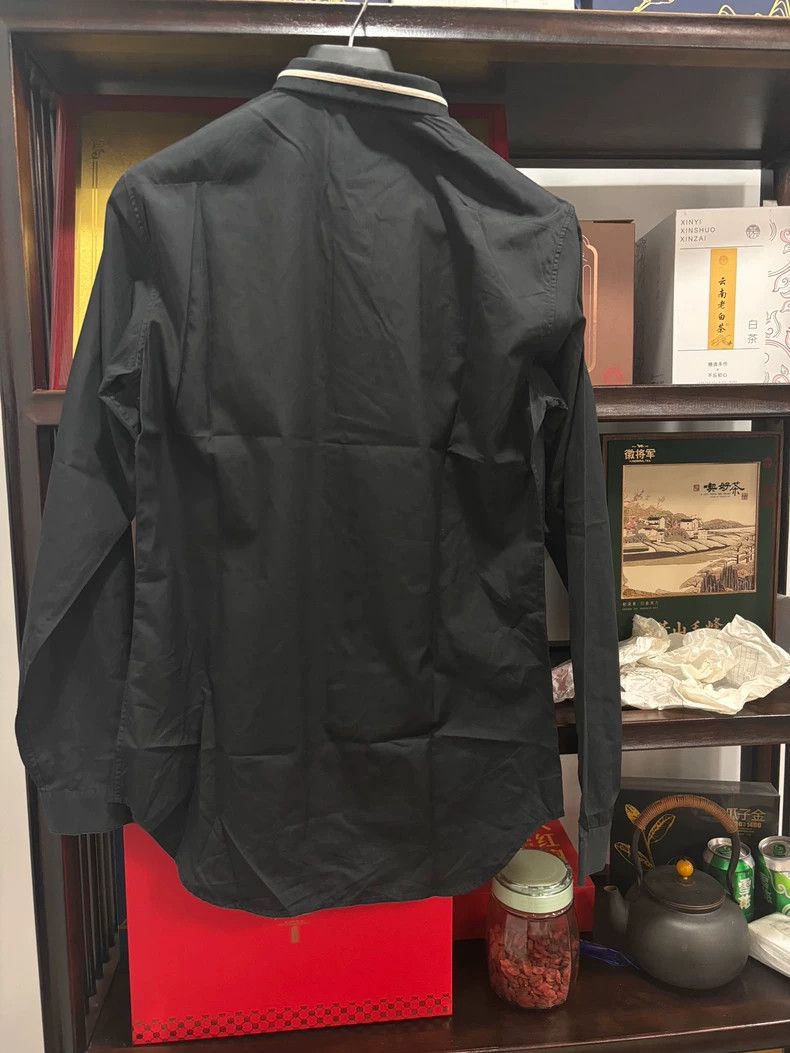 Dior Dior Long Sleeve Shirt in Black Size US L / EU 52-54 / 3 - 2 Thumbnail