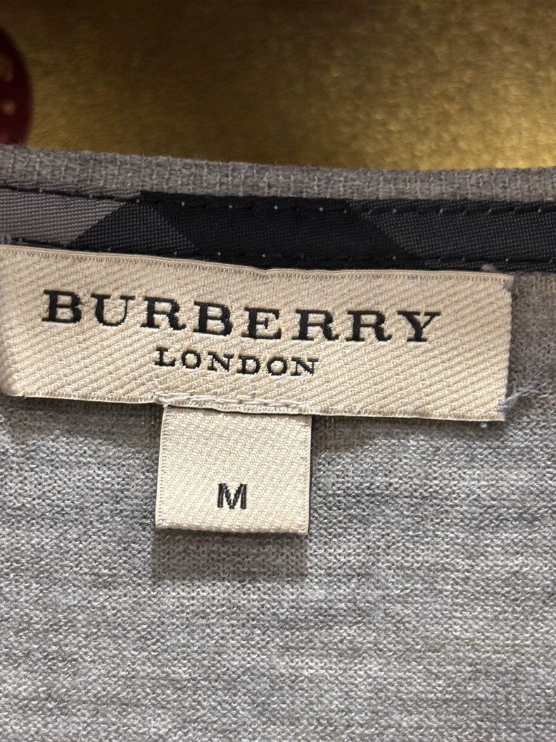 Burberry Burberry Wool Long Sleeve Sweater Size L Size US L / EU 52-54 / 3 - 4 Thumbnail