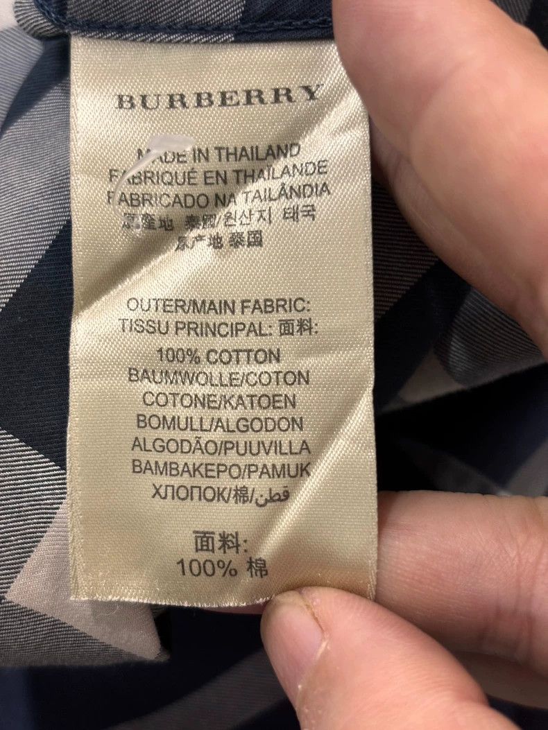 Burberry Burberry Long Sleeve Shirt Size S Size US S / EU 44-46 / 1 - 6 Thumbnail