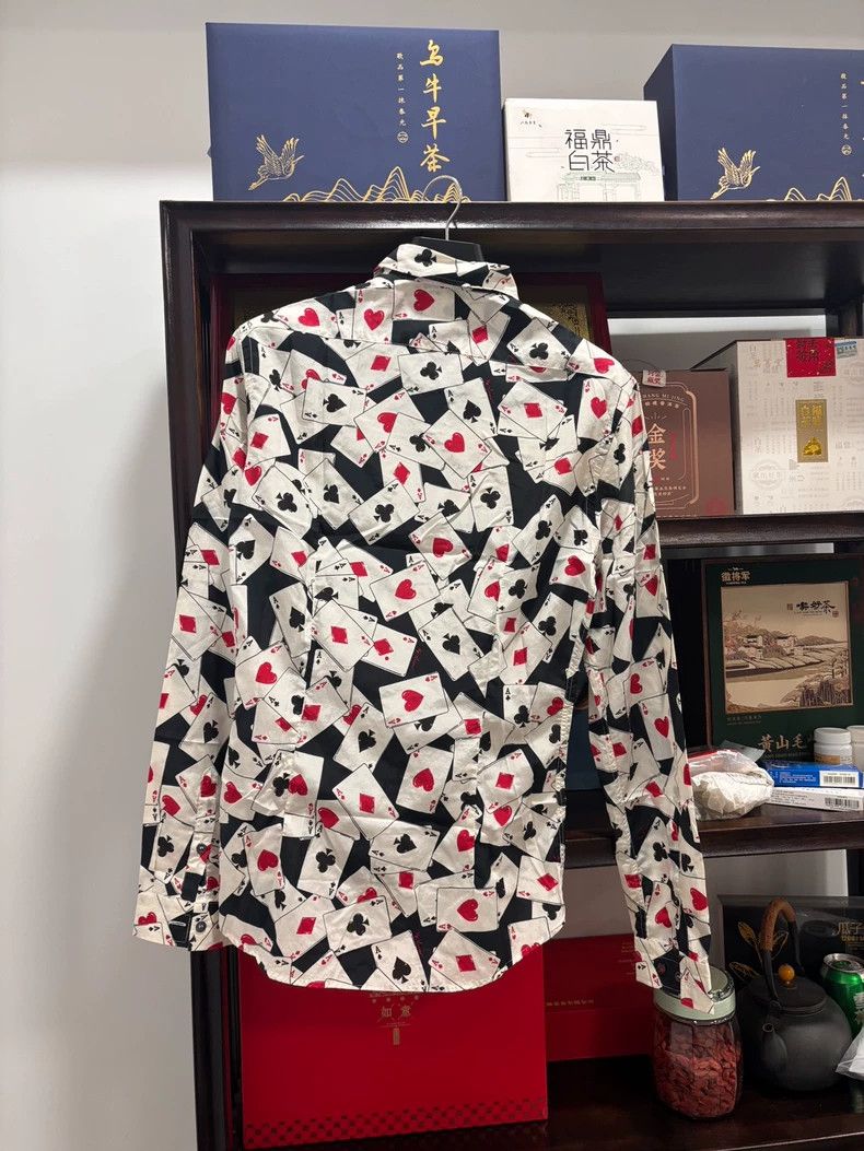 Moschino Moschino Long Sleeve Silk Shirt for Women Size US M / EU 48-50 / 2 - 2 Thumbnail
