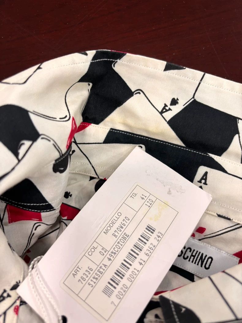 Moschino Moschino Long Sleeve Silk Shirt for Women Size US M / EU 48-50 / 2 - 7 Thumbnail