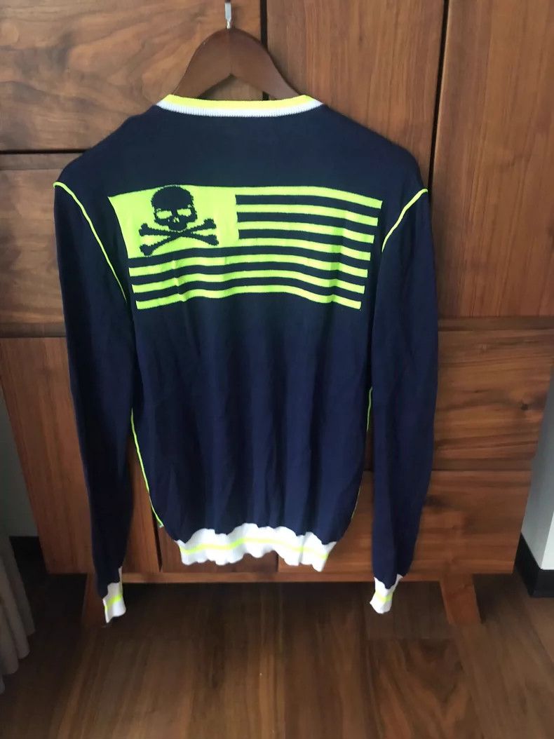 Philipp Plein Philipp Plein Wool V-Neck Sweater Size US L / EU 52-54 / 3 - 2 Thumbnail