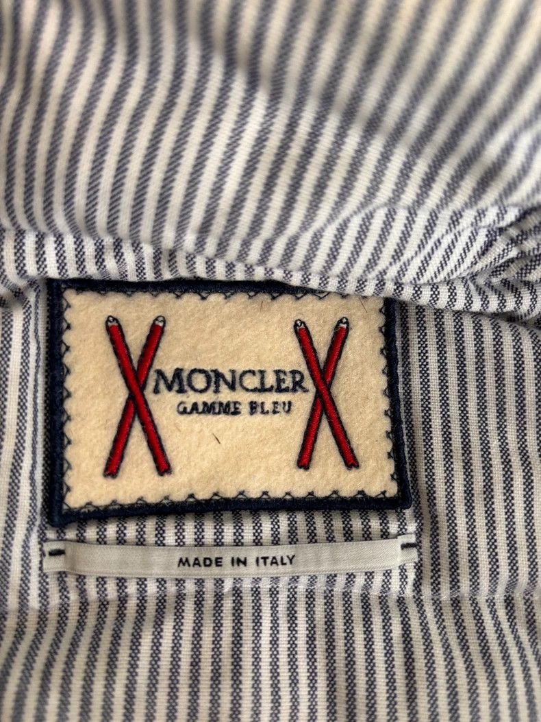 Moncler Moncler Gamme Bleu Designer Jacket with Distress Size US M / EU 48-50 / 2 - 5 Thumbnail