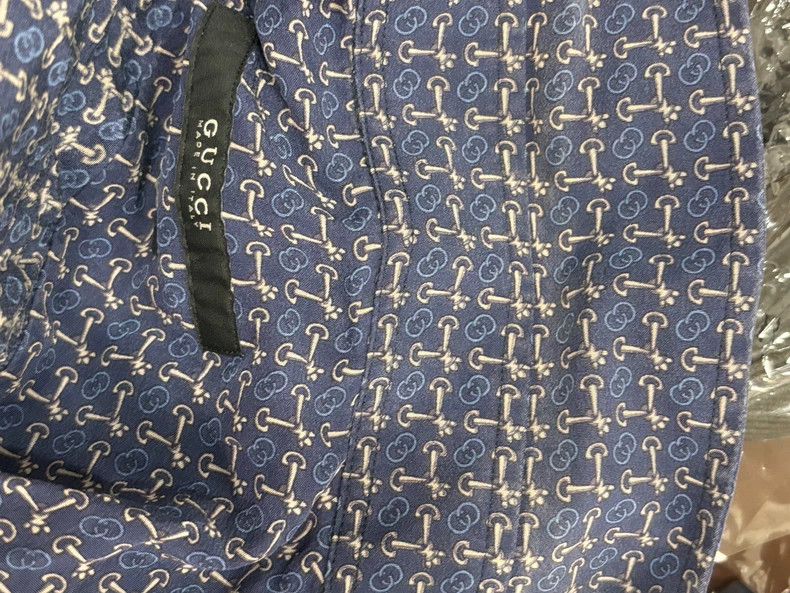 Gucci Gucci Long Sleeve Silk Shirt Made in Italy Size US M / EU 48-50 / 2 - 7 Thumbnail