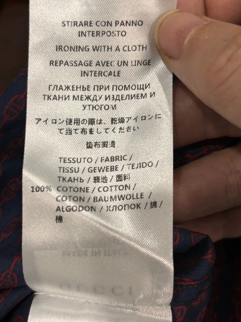 Gucci Gucci Long Sleeve Shirt Made in Italy Size US M / EU 48-50 / 2 - 7 Thumbnail