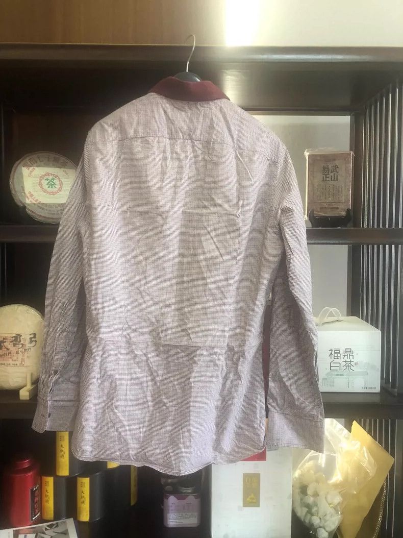 Dolce & Gabbana Long Sleeve Shirt with Corduroy Collar Size US L / EU 52-54 / 3 - 2 Thumbnail