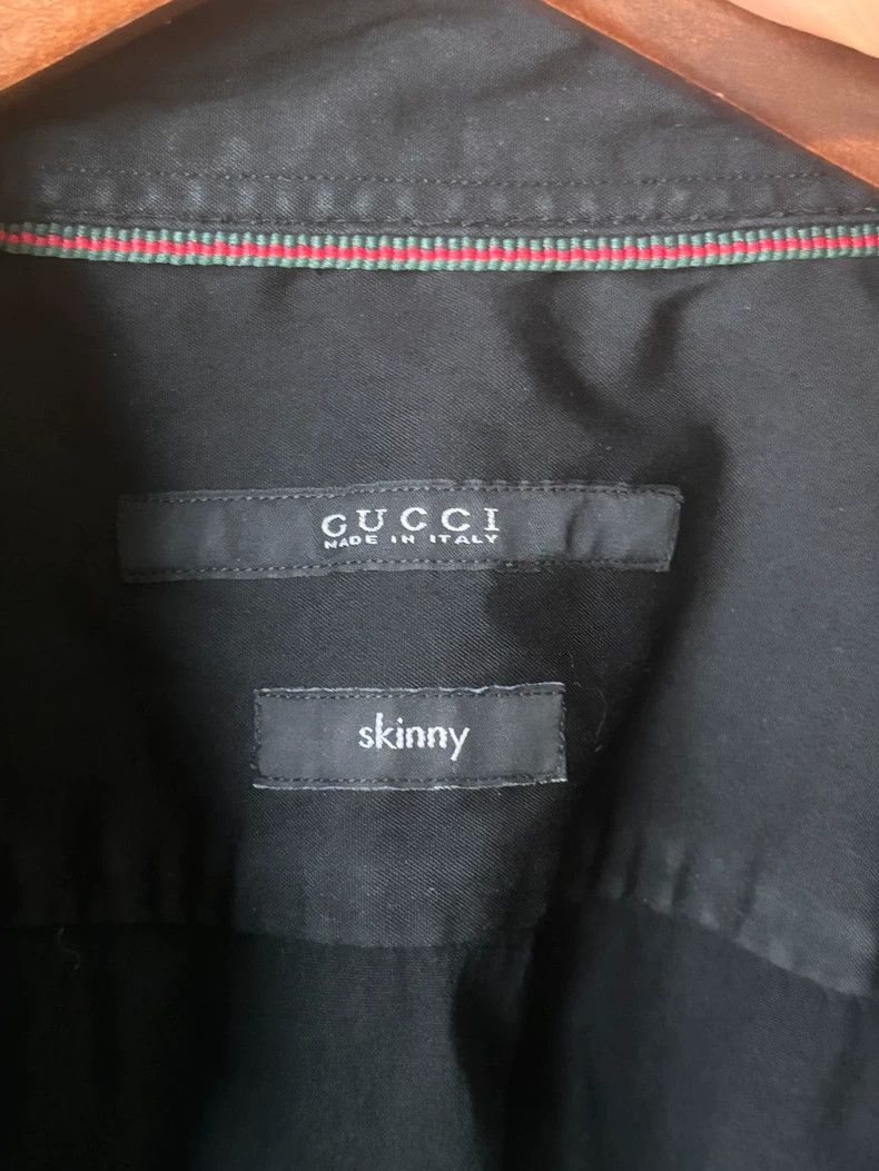 Gucci Gucci Long Sleeve Shirt Made in Italy Size US M / EU 48-50 / 2 - 3 Thumbnail