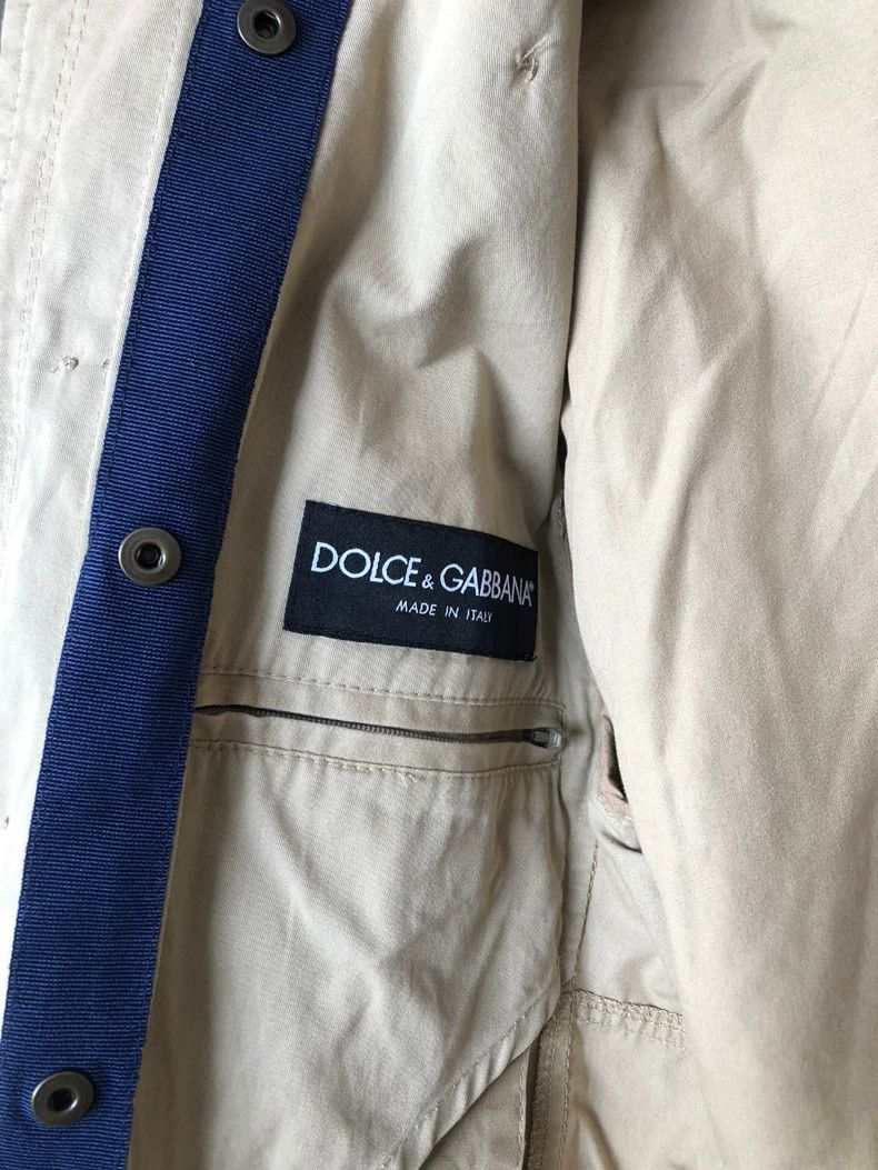 Dolce & Gabbana DG Military Style Jacket Size 44 Size US L / EU 52-54 / 3 - 3 Thumbnail