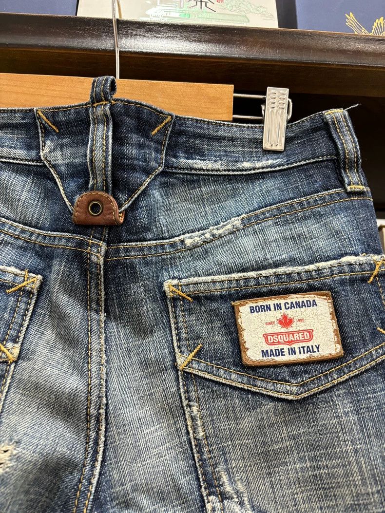 Dsquared2 Daquared2 Classic Denim Jeans with Leather Detail Size US 44 / EU 60 - 5 Thumbnail