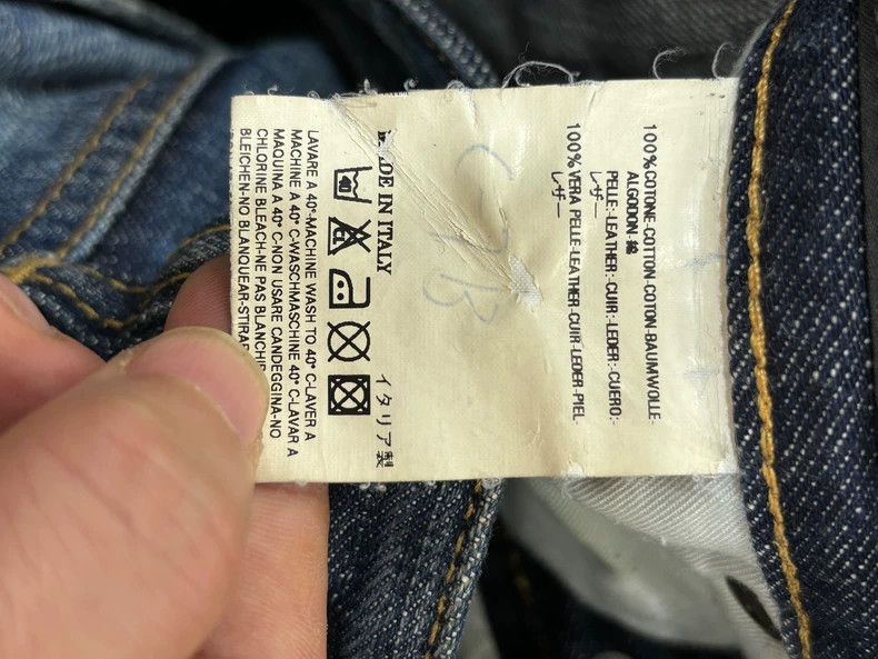 Dsquared2 Daquared2 Classic Denim Jeans with Leather Detail Size US 44 / EU 60 - 6 Thumbnail