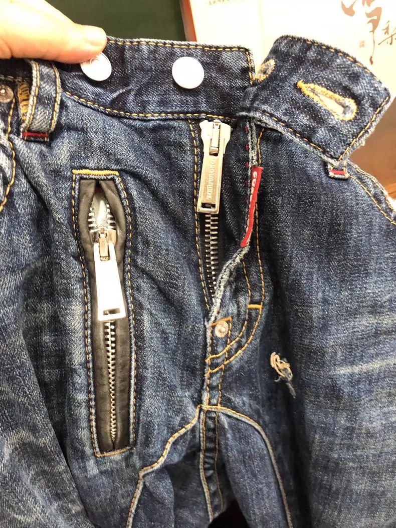 Dsquared2 Dsquared2 Zip Detail Casual Denim Pants Size US 44 / EU 60 - 6 Thumbnail
