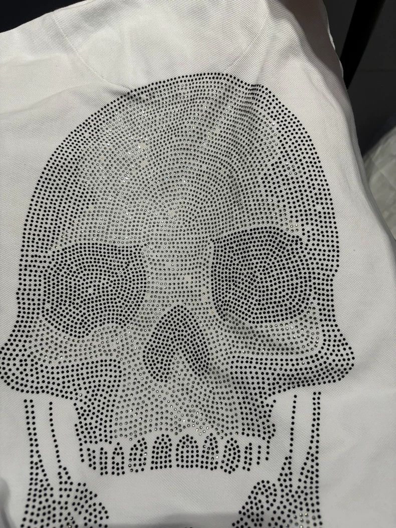 Philipp Plein White Short Sleeve Polo T-Shirt Size US S / EU 44-46 / 1 - 8 Thumbnail