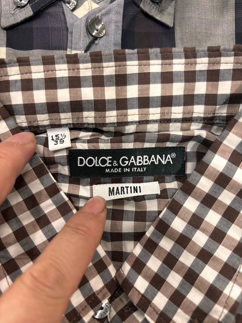 Dolce & Gabbana DG Long Sleeve Casual Shirt from Italy Size US M / EU 48-50 / 2 - 5 Thumbnail