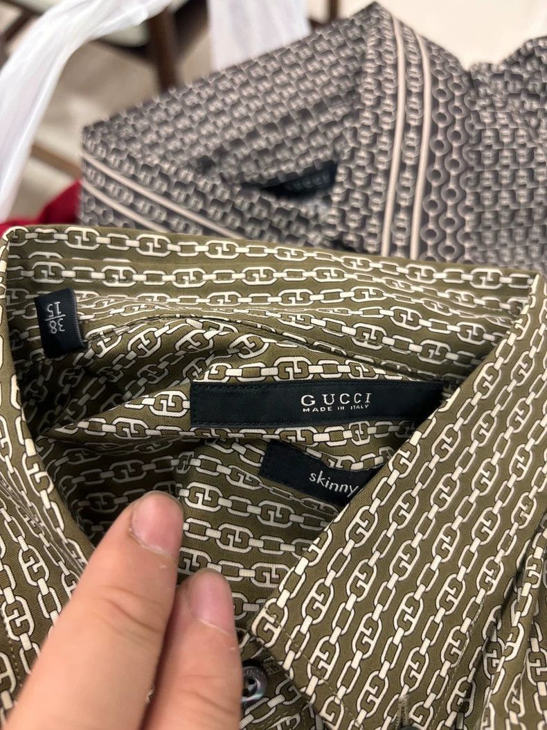 Gucci Gucci Short Sleeve Shirt Brand New Size US M / EU 48-50 / 2 - 3 Thumbnail