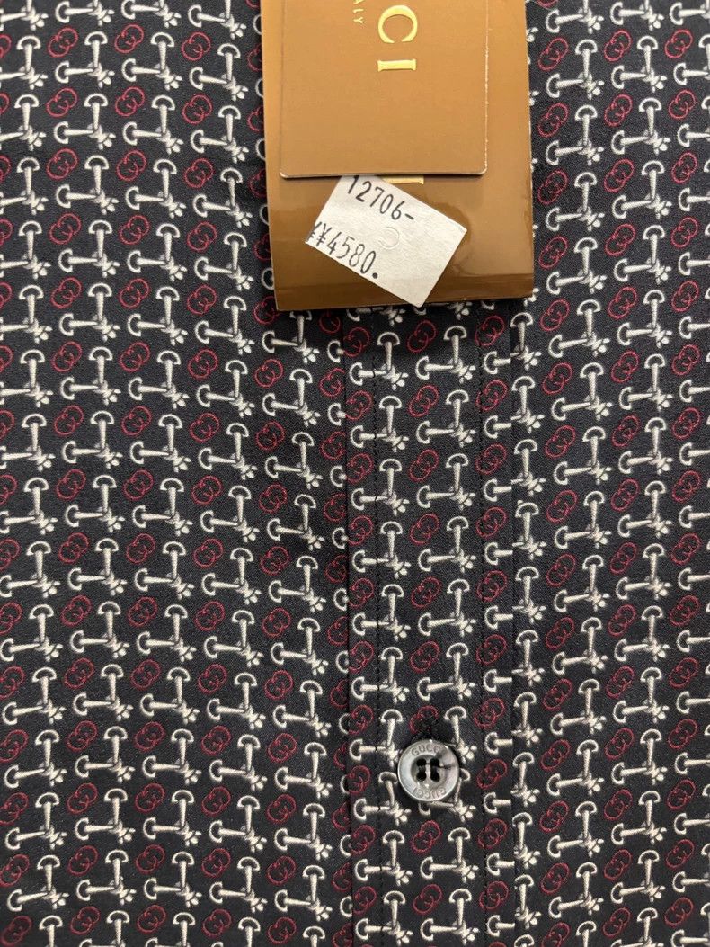 Gucci Gucci Short Sleeve T-shirt with Classic Pattern Size US M / EU 48-50 / 2 - 3 Thumbnail