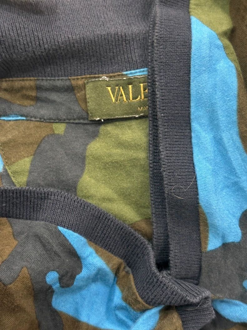 Valentino Valentino Camouflage Short Sleeve Polo Shirt Size US L / EU 52-54 / 3 - 7 Thumbnail