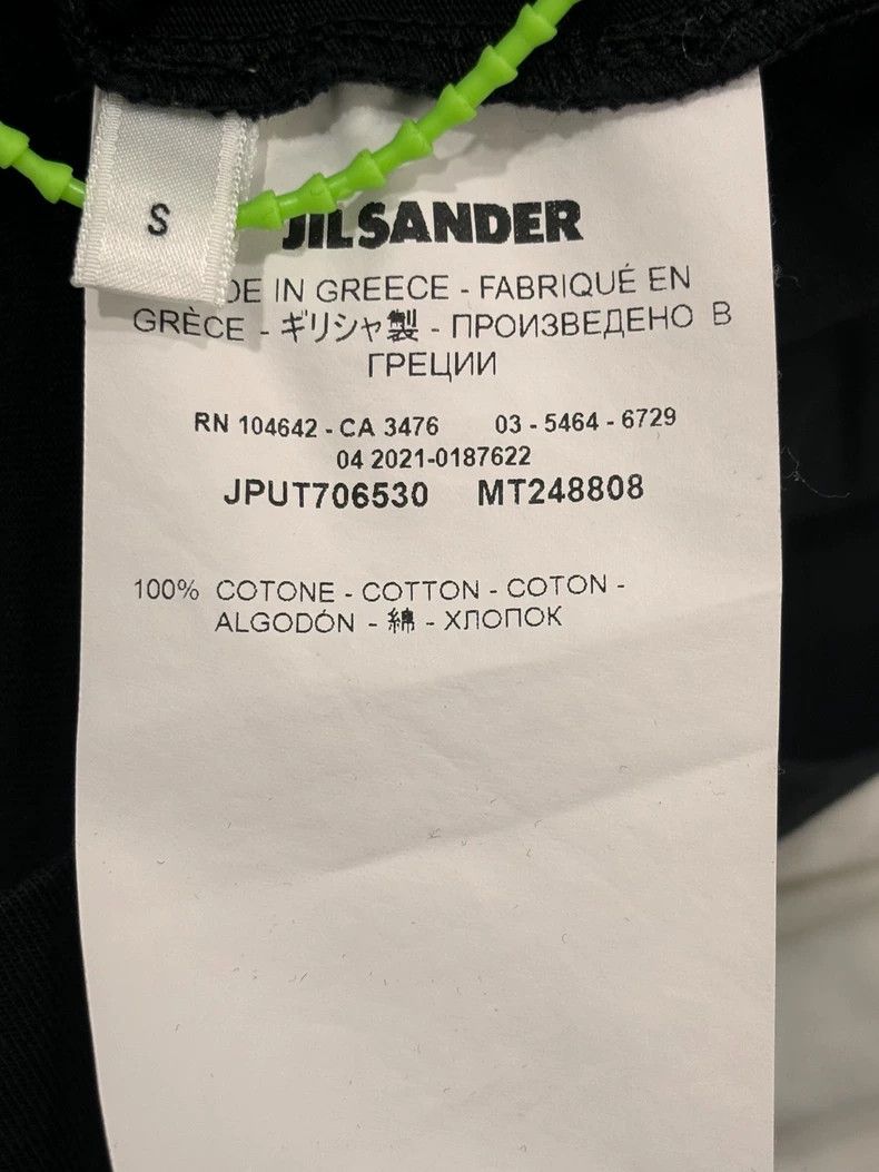 Jil Sander JIL SANDER Men's Short Sleeve T-Shirt Size US S / EU 44-46 / 1 - 8 Thumbnail