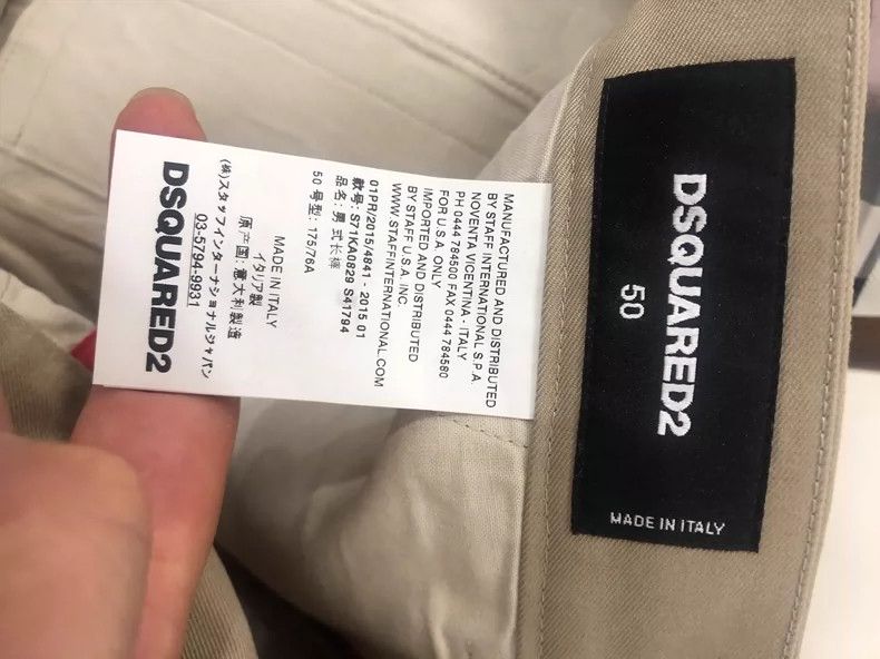 Dsquared2 dsquared2 Casual Pants with Blue Details Size US 34 / EU 50 - 5 Thumbnail