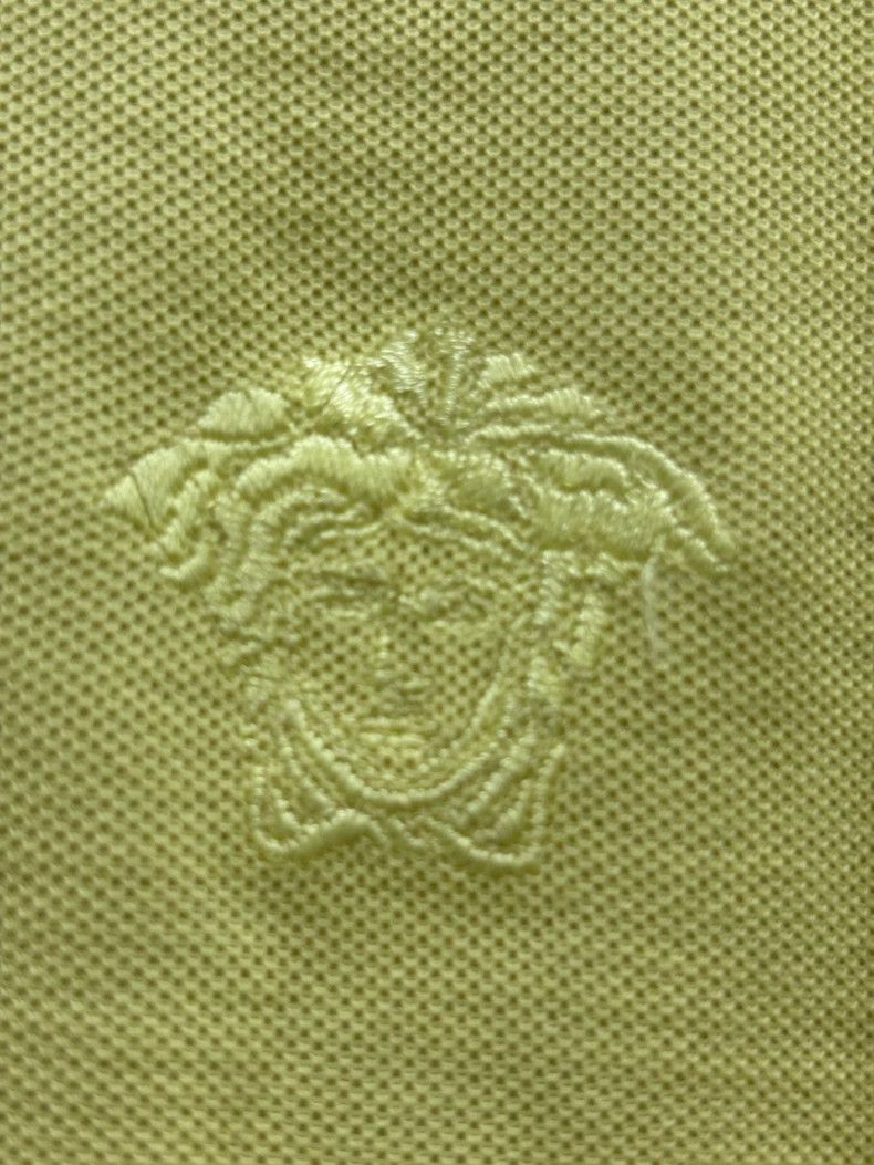 Versace Versace Short Sleeve Polo T-shirt with Zipper Size US XL / EU 56 / 4 - 3 Thumbnail