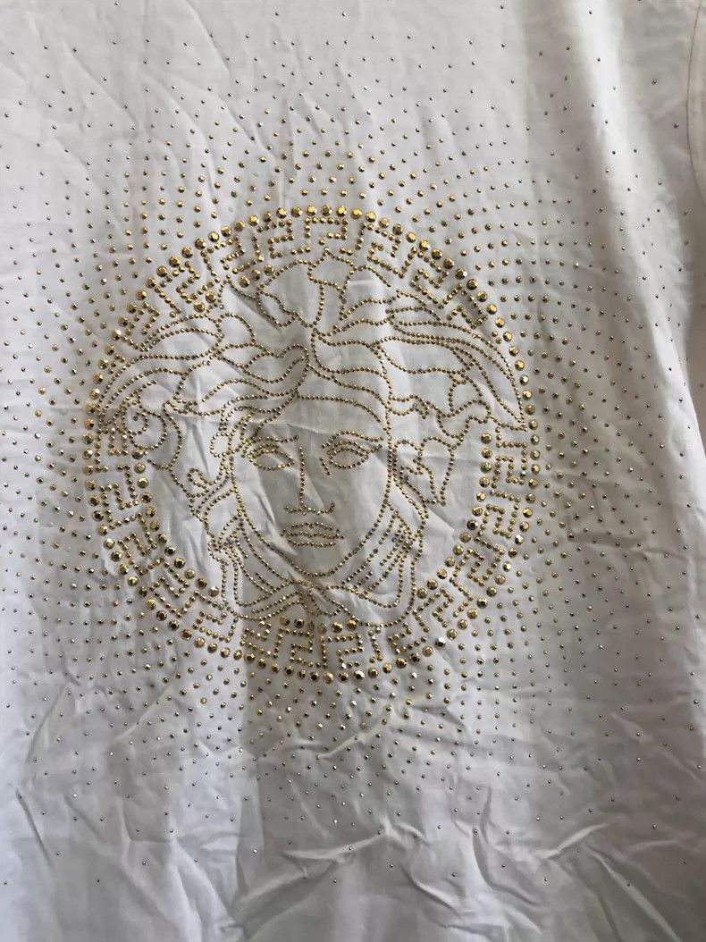 Versace Versace T-Shirt with Decorative Elements Size US M / EU 48-50 / 2 - 3 Thumbnail