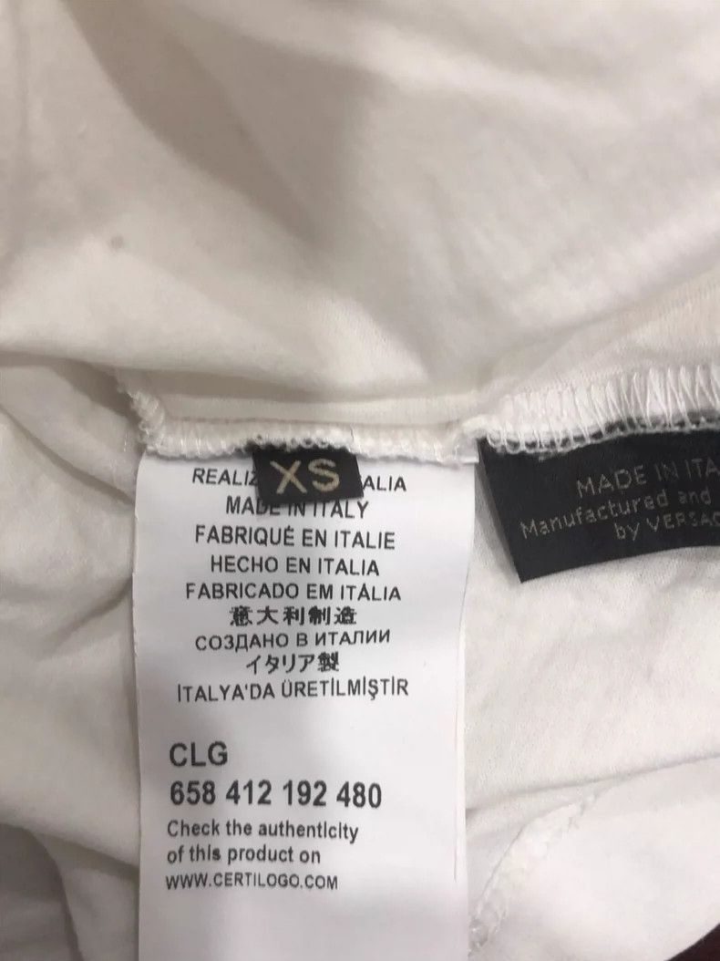 Versace Versace T-Shirt with Decorative Elements Size US M / EU 48-50 / 2 - 7 Thumbnail